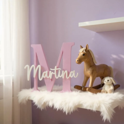 Letra Decorativa Personalizada en 3D con Nombre | Varios Tamaños y Colores