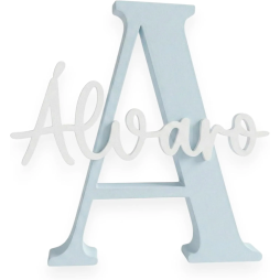 Letra Decorativa Personalizada en 3D con Nombre | Varios Tamaños y Colores