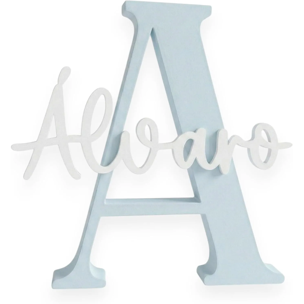 Letra Decorativa Personalizada en 3D con Nombre | Varios Tamaños y Colores