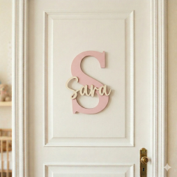 Letra Decorativa Personalizada en 3D con Nombre | Varios Tamaños y Colores