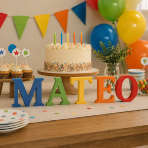 Nombre decorativo personalizado
