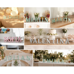 Nombre decorativo personalizado