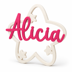 Estrella con nombre personalizado