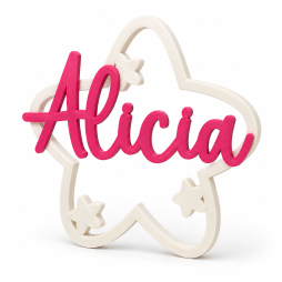 Estrella con nombre personalizado