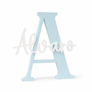 Letra Decorativa Personalizada en 3D con Nombre | Varios Tamaños y Colores