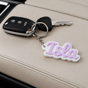 Llavero personalizado con nombre (2-3cm altura)
