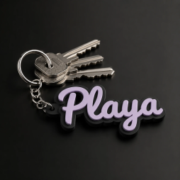 Llavero personalizado con nombre (2-3cm altura)